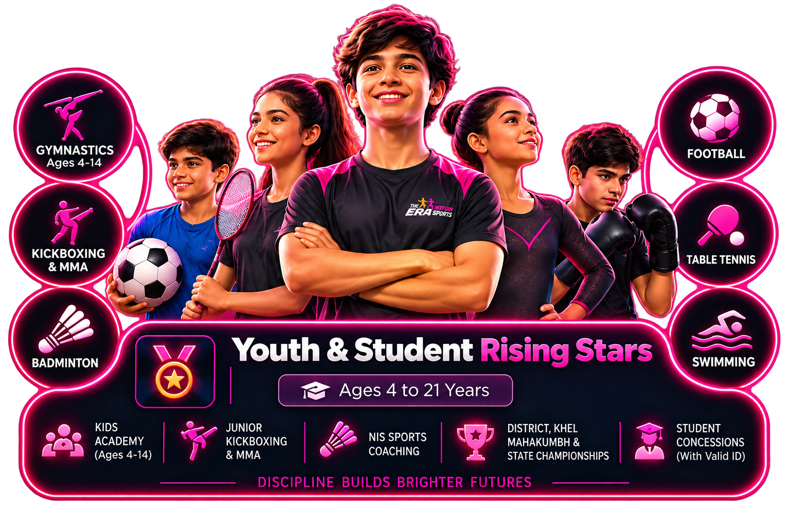 Youth & Student Rising Stars - The Era Next Gen Sports Club